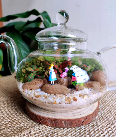 Modelo de terrário decorativo 4